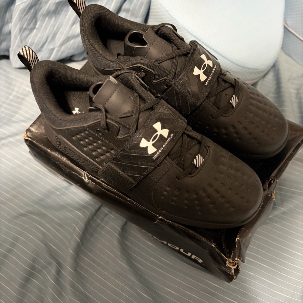 Mens Size 11 Under Armour Reign Lifter Olympic Weightlifting Shoes